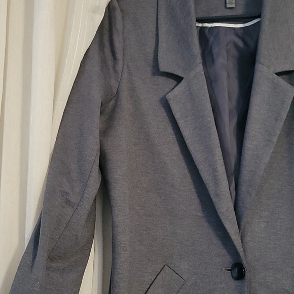 Grey Jersey blazer - Picture 2 of 5